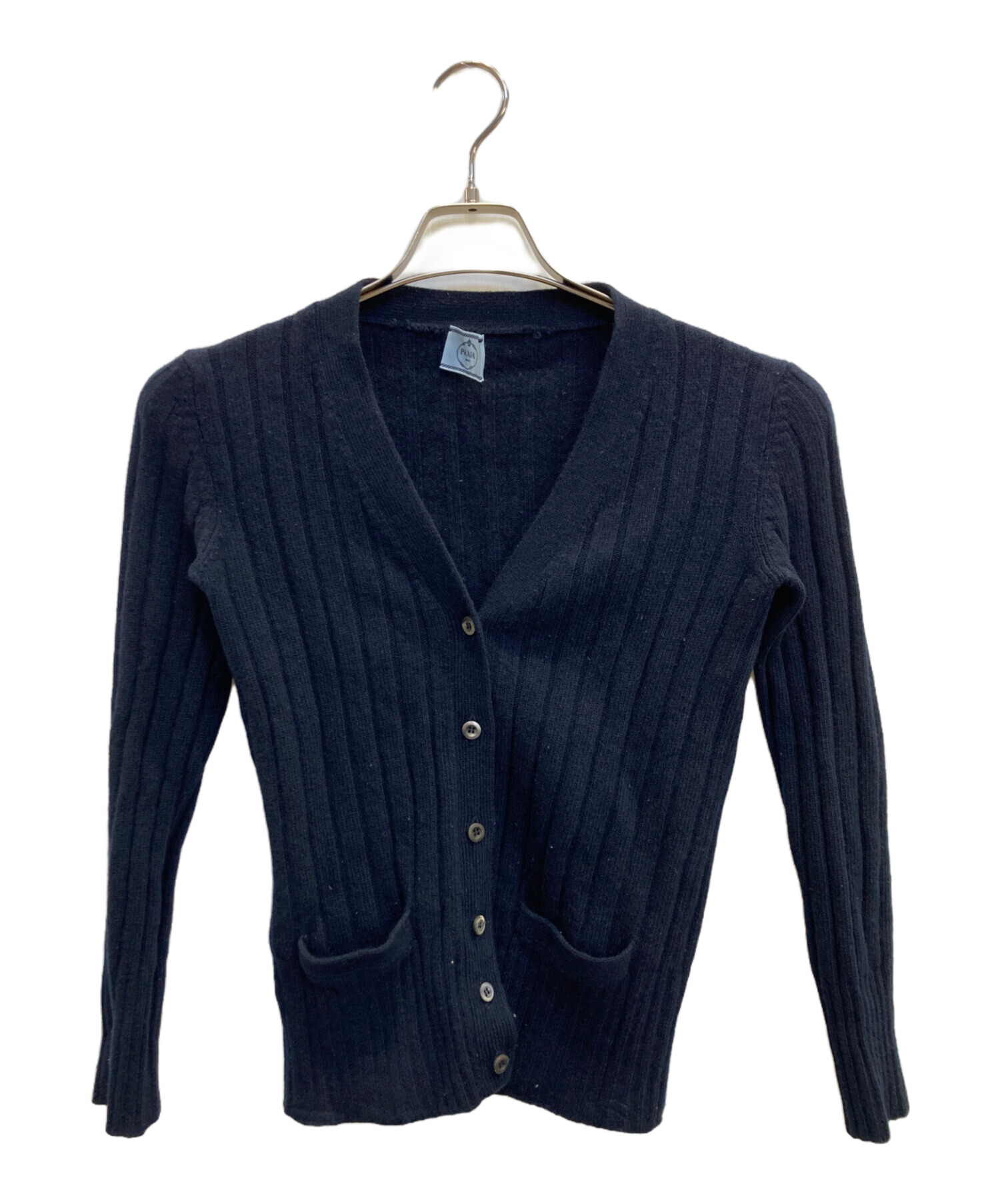 中古・古着通販】PRADA (プラダ) カシミヤブレンドニットカーディガン