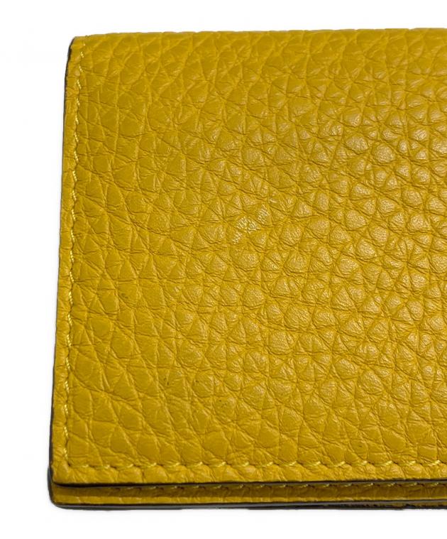 【新品未使用】FENDI イエロー 名刺入れ 中古・古着通販】FENDI (フェンディ) カードケース イエロー｜ブランド