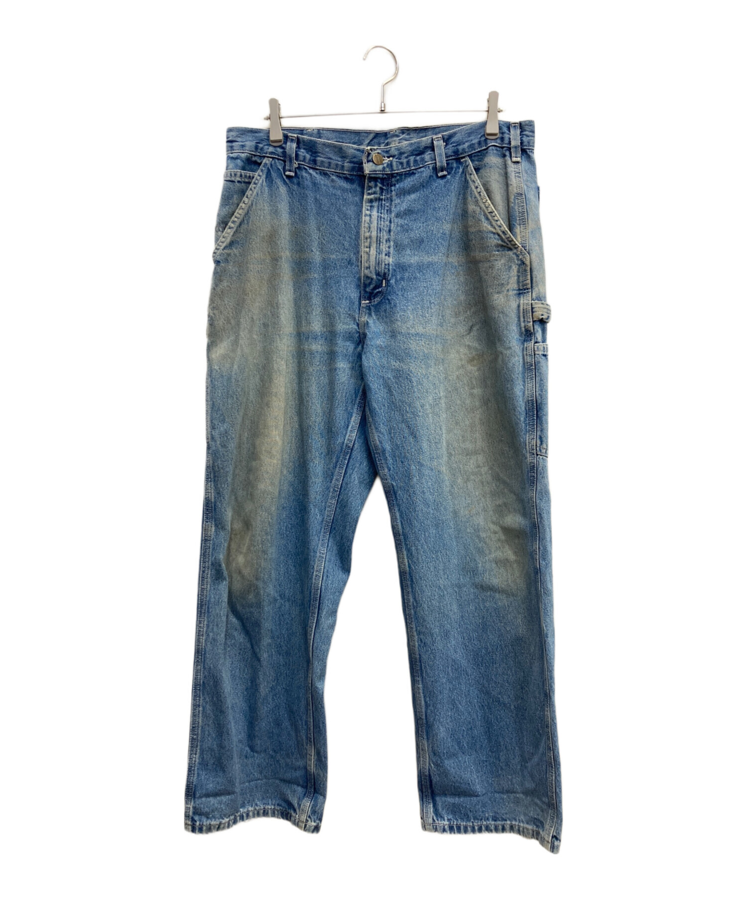 carhartt 古着 中古】Carhartt(カーハート)メンズ【サンタフェジャケット】ダック地緑