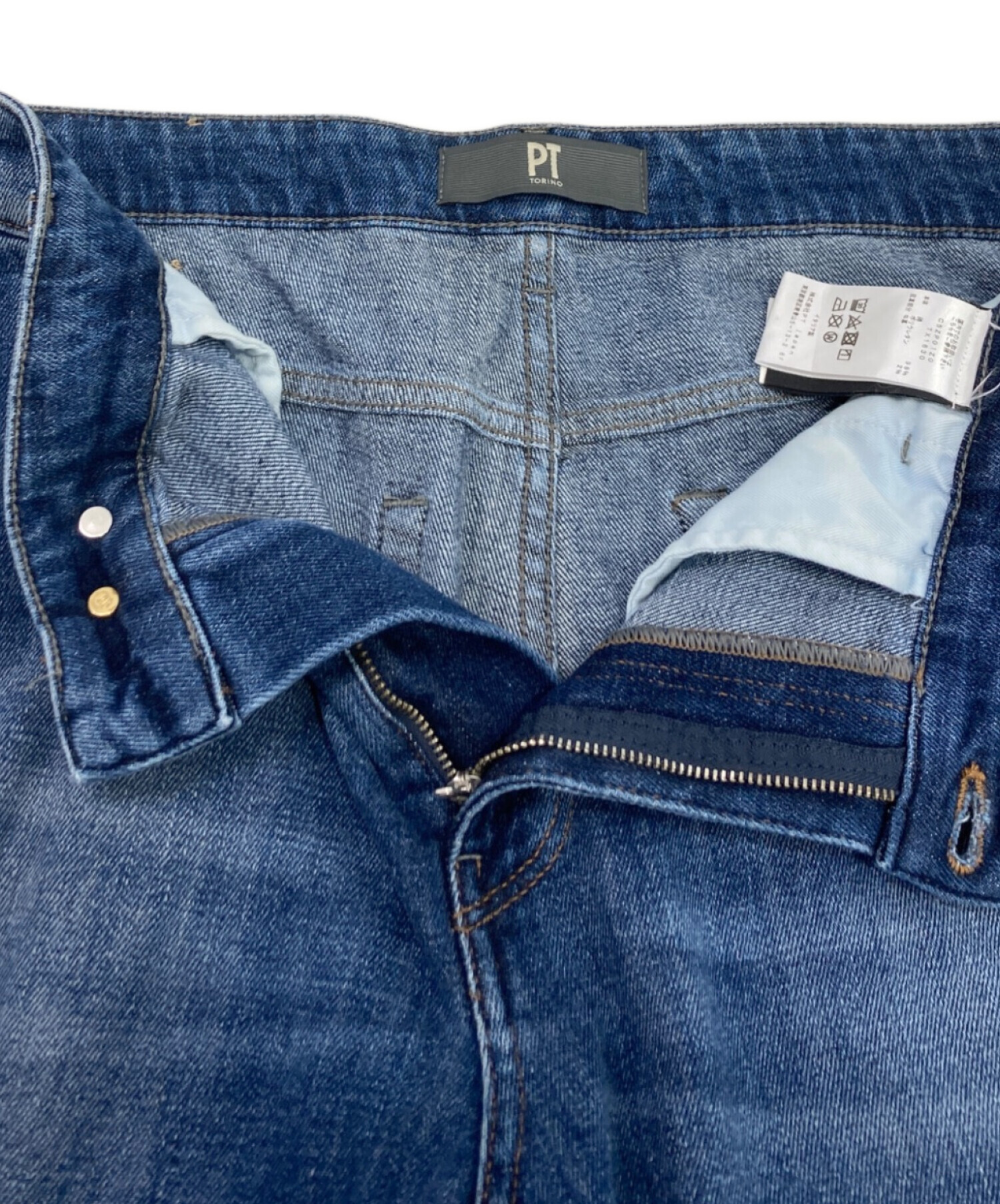 中古・古着通販】PT TORINO (ピーティートリノ) ストレッチパンツ