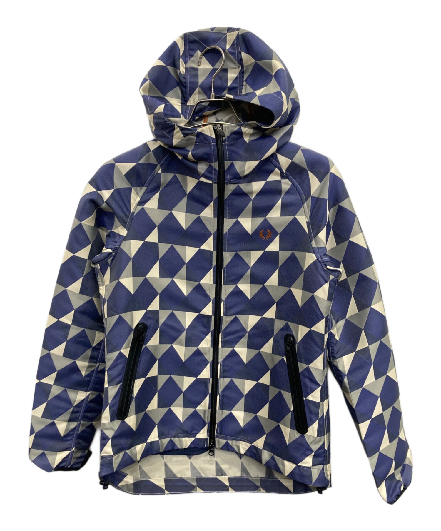 中古・古着通販】FRED PERRY (フレッドペリー) ジップパーカー ブルー 