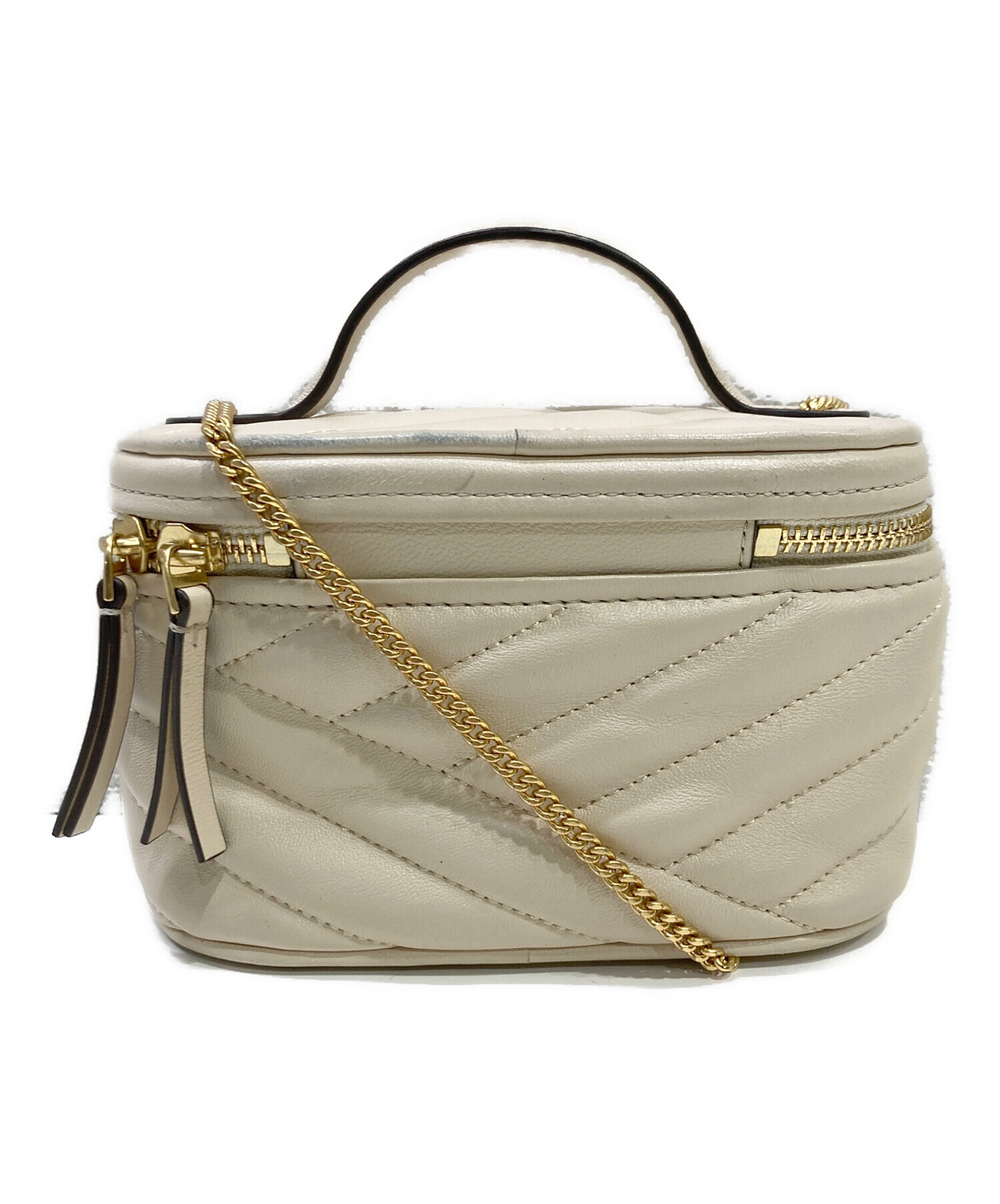 中古・古着通販】TORY BURCH (トリーバーチ) Kira Chevron Mini Vanity