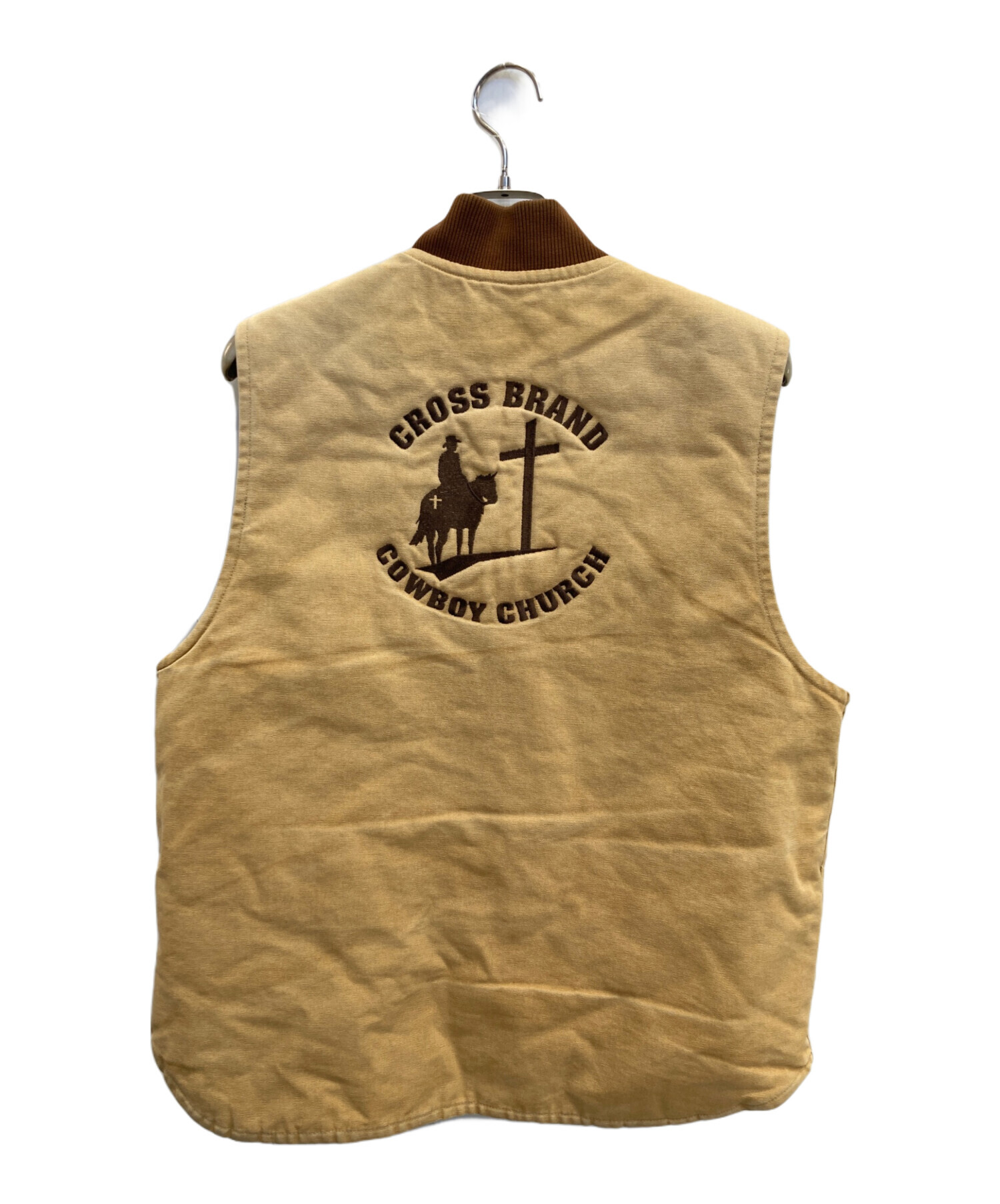 中古・古着通販】CarHartt (カーハート) ダックベスト ベージュ サイズ