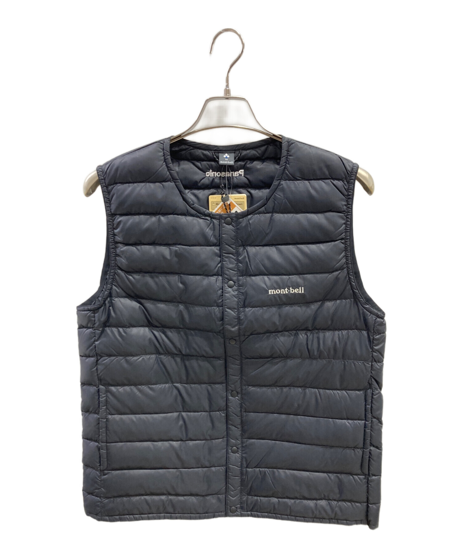 中古・古着通販】mont-bell (モンベル) ダウンベスト ブラック サイズ