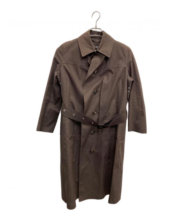 Y’s ワイズ トレンチコート レディース 【古着】【中古】 中古・古着通販】Y's (ワイズ) トレンチコート ブラウン サイズ:1