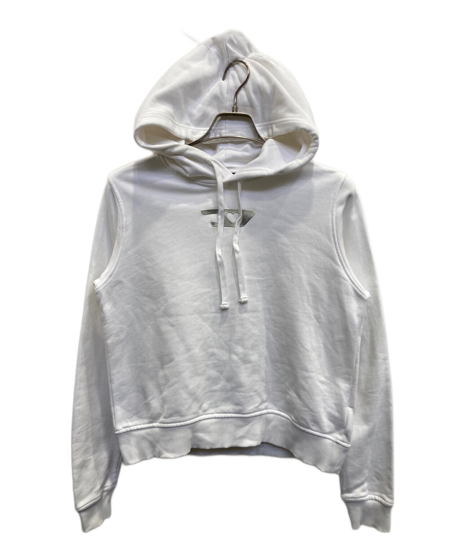 中古・古着通販】DIESEL (ディーゼル) パーカー ホワイト サイズ:M 