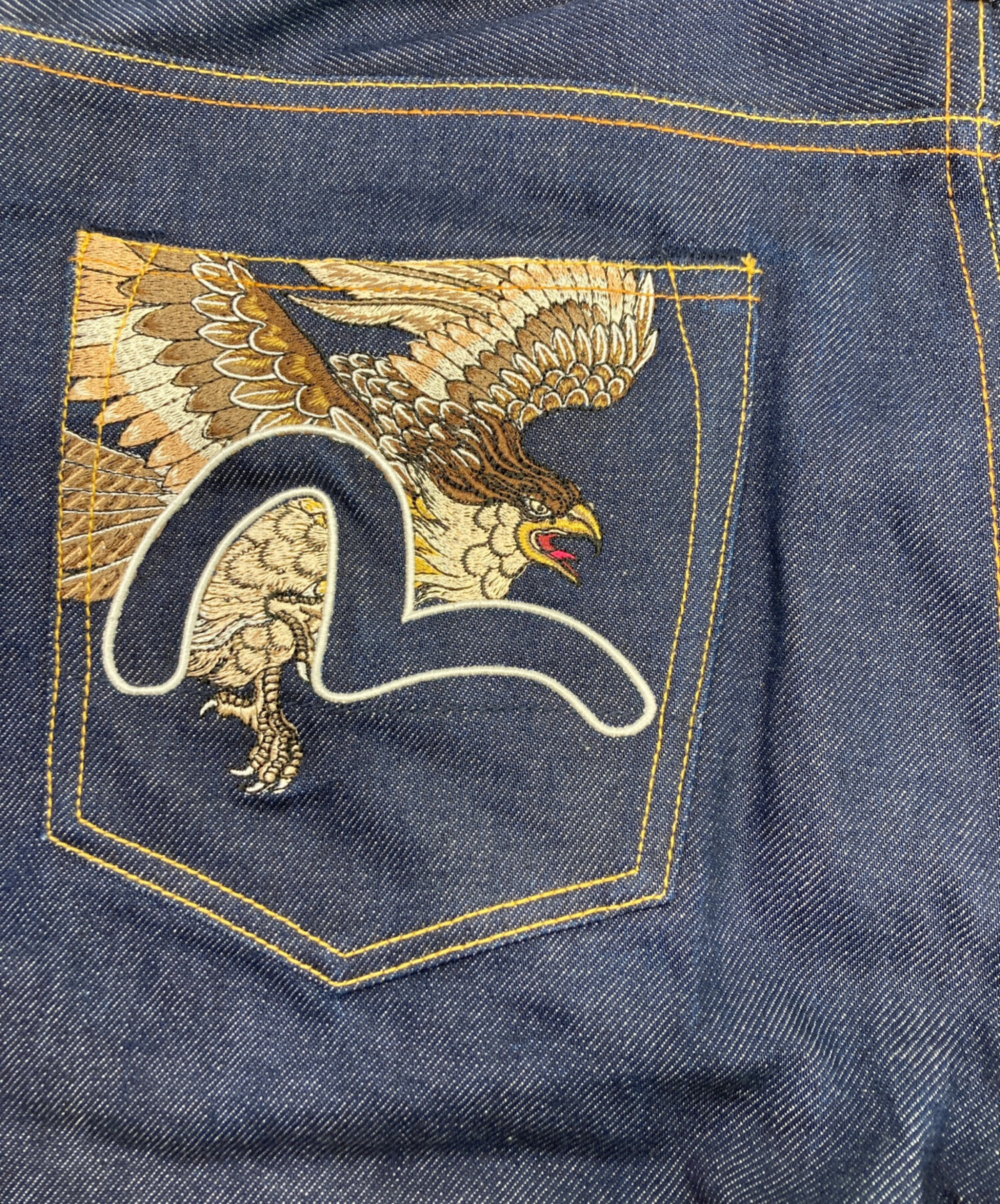 中古・古着通販】EVISU (エヴィス) デニムパンツ インディゴ サイズ