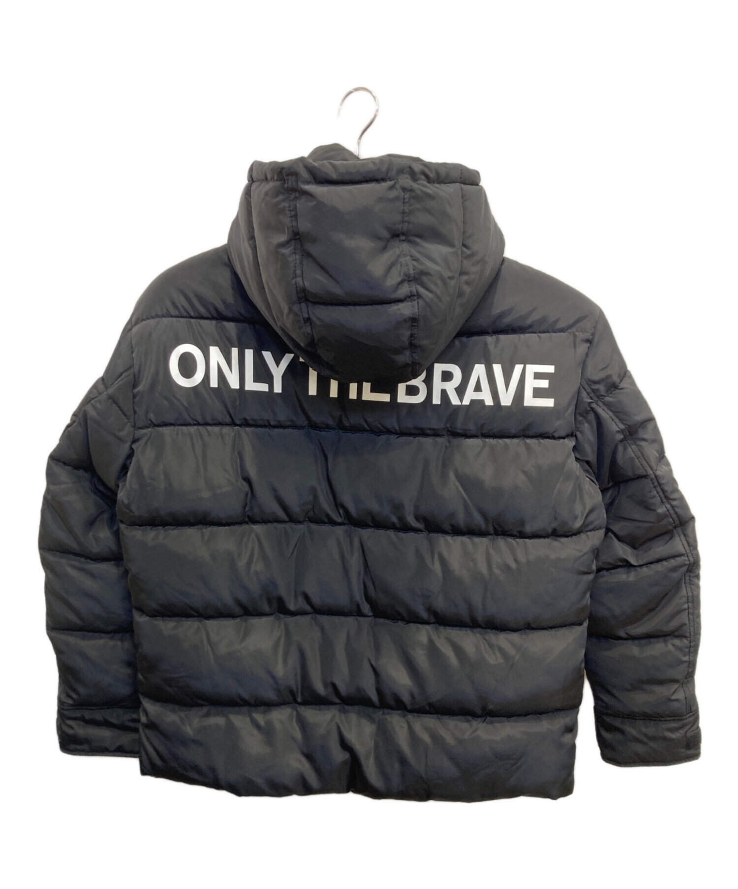 中古・古着通販】DIESEL (ディーゼル) 中綿ジャケット ブラック サイズ 