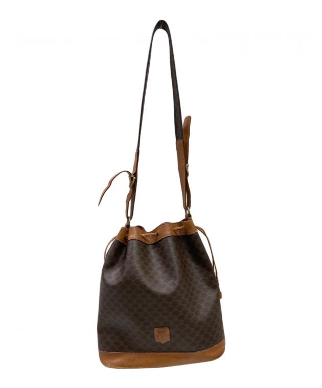 中古・古着通販】CELINE (セリーヌ) マカダム柄ショルダーバッグ