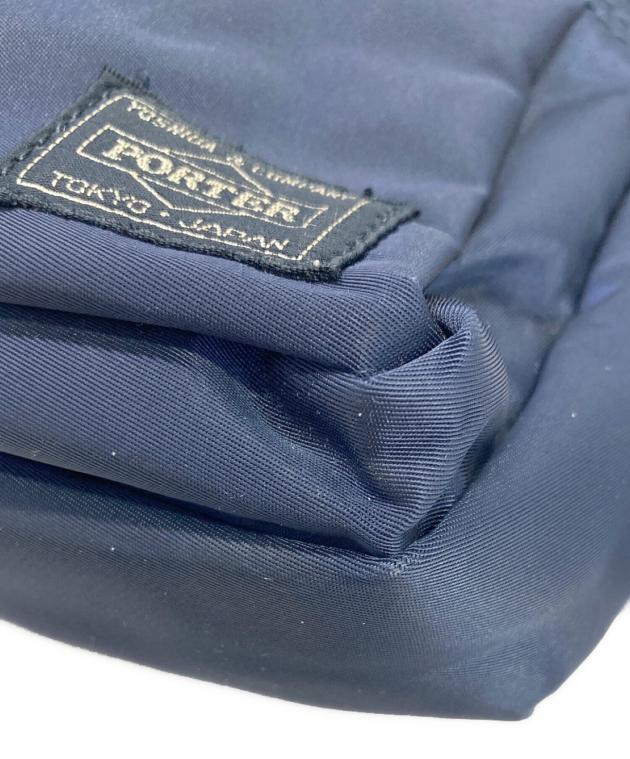 【美品中古】 稀少廃盤 PORTER ボディバッグ ウエストポーチ ネイビー 中古・古着通販】PORTER (ポーター) VOICE ウエストポーチ ネイビー