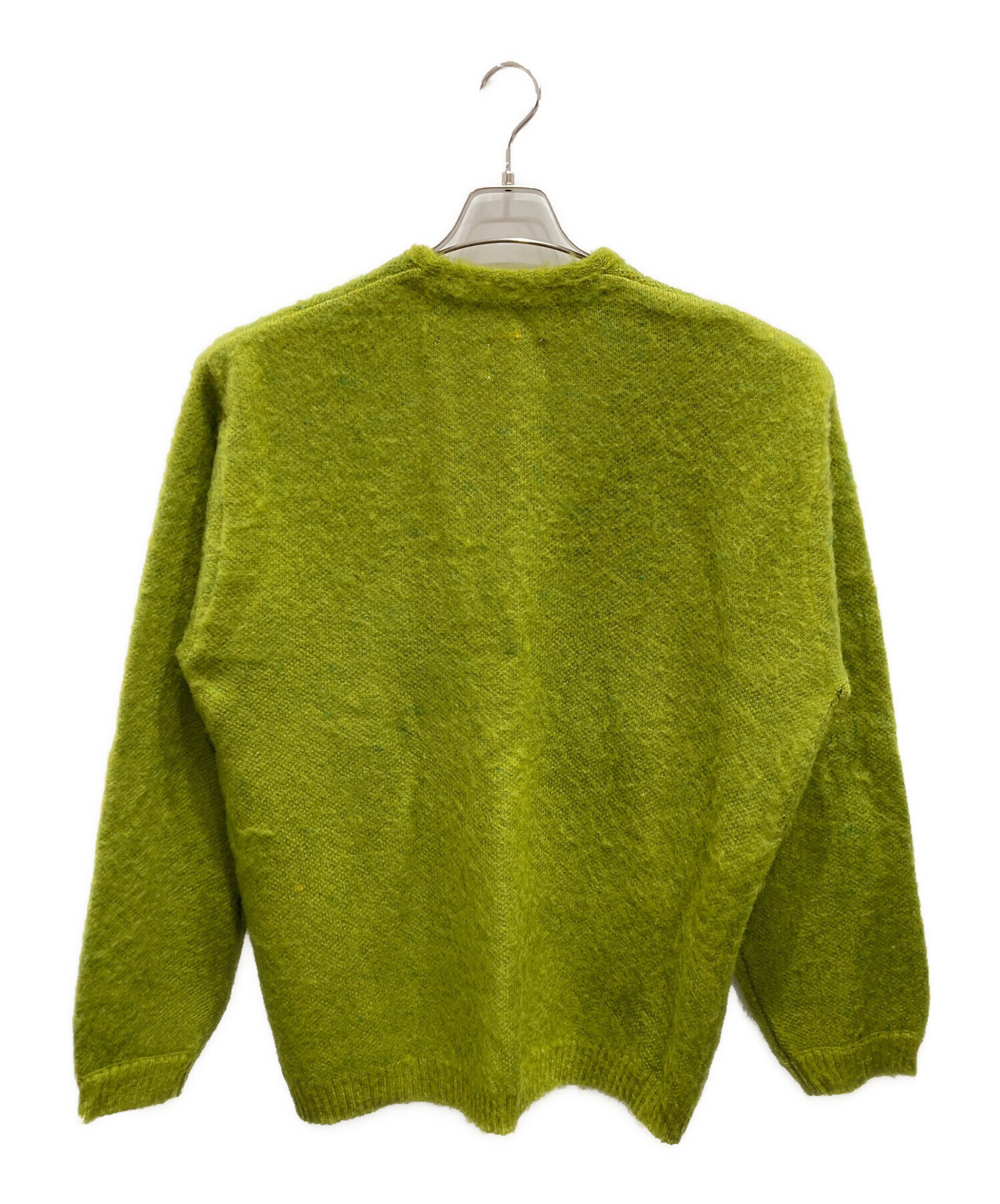 タウンクラフト TOWNCRAFT シャギーカーディガン グリーン　Ｌサイズ タウンクラフト TOWNCRAFT シャギーカーディガン グリーン Lサイズ