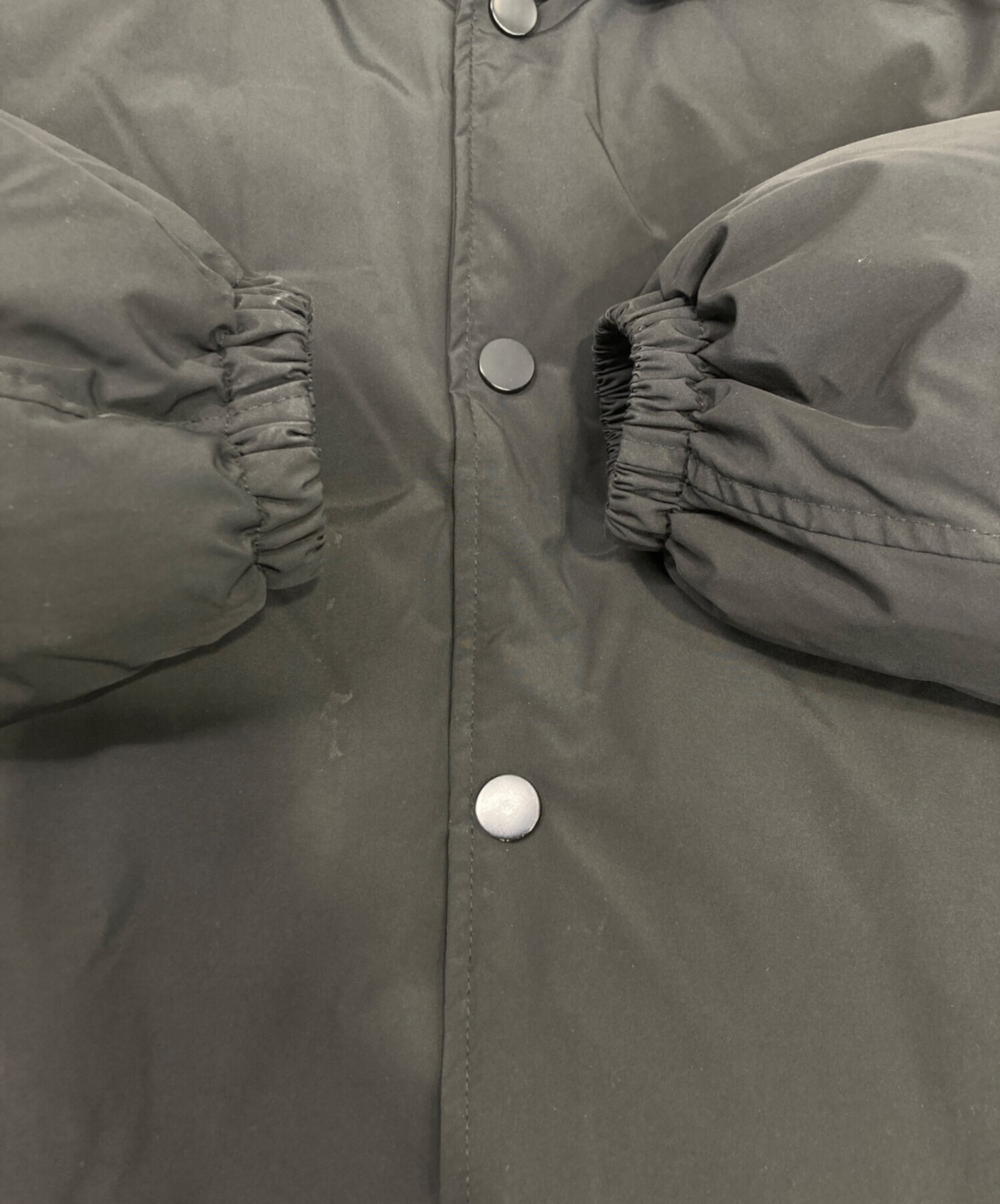 中古・古着通販】ok.soon (オクスン) oversize coach jacket ブラック