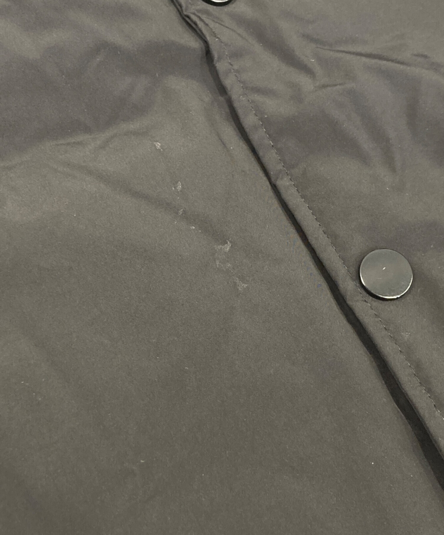 中古・古着通販】ok.soon (オクスン) oversize coach jacket ブラック