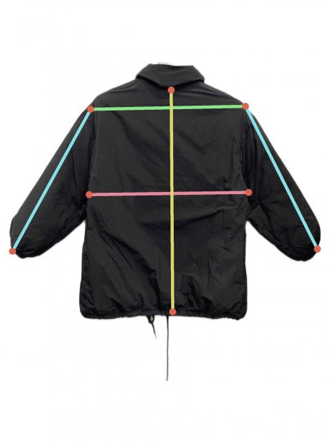 中古・古着通販】ok.soon (オクスン) oversize coach jacket ブラック