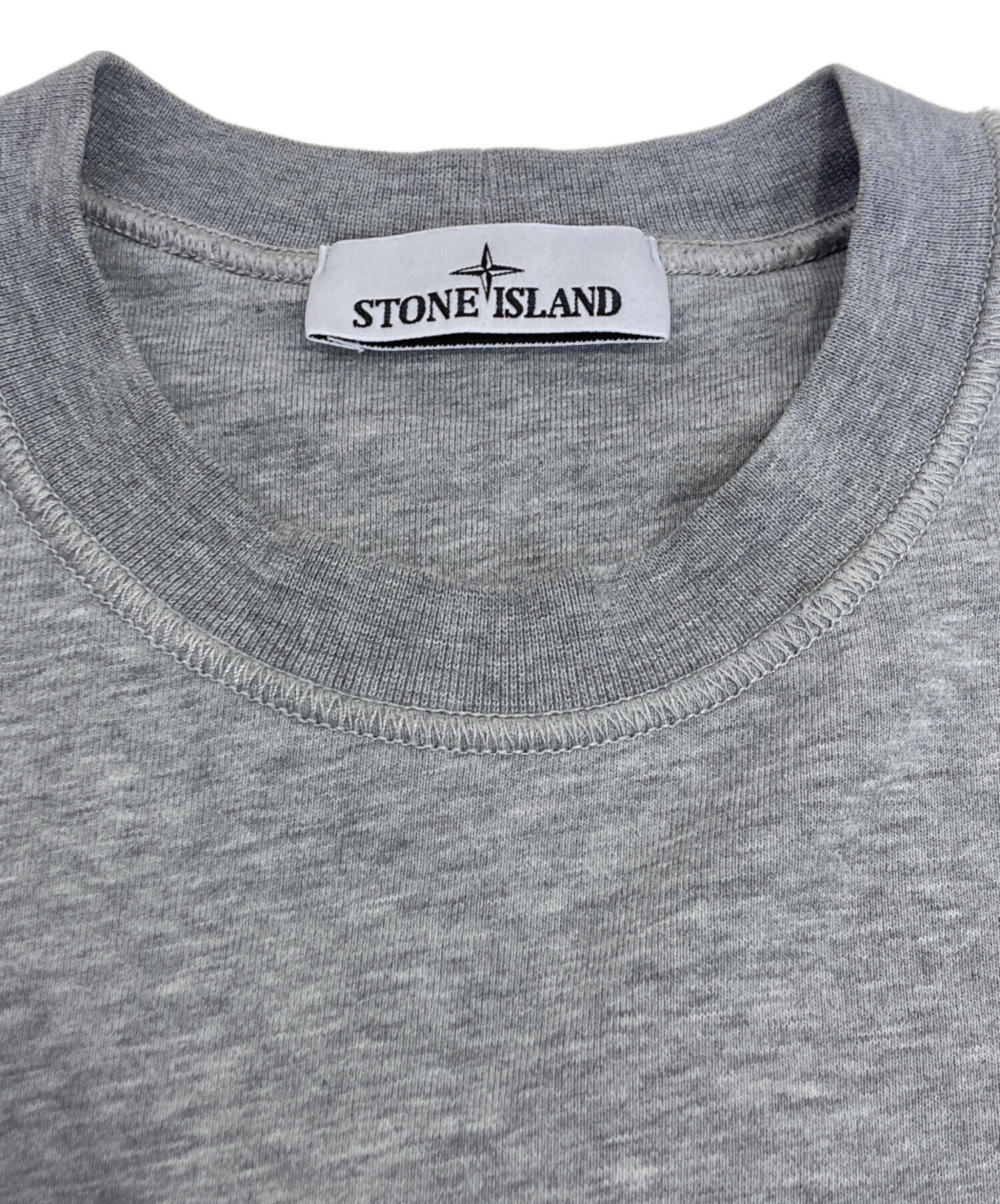 stone  sweat ストーンアイランド　スウェット グレー　美 stone island sweat ストーンアイランド スウェット グレー 美 - メルカリ