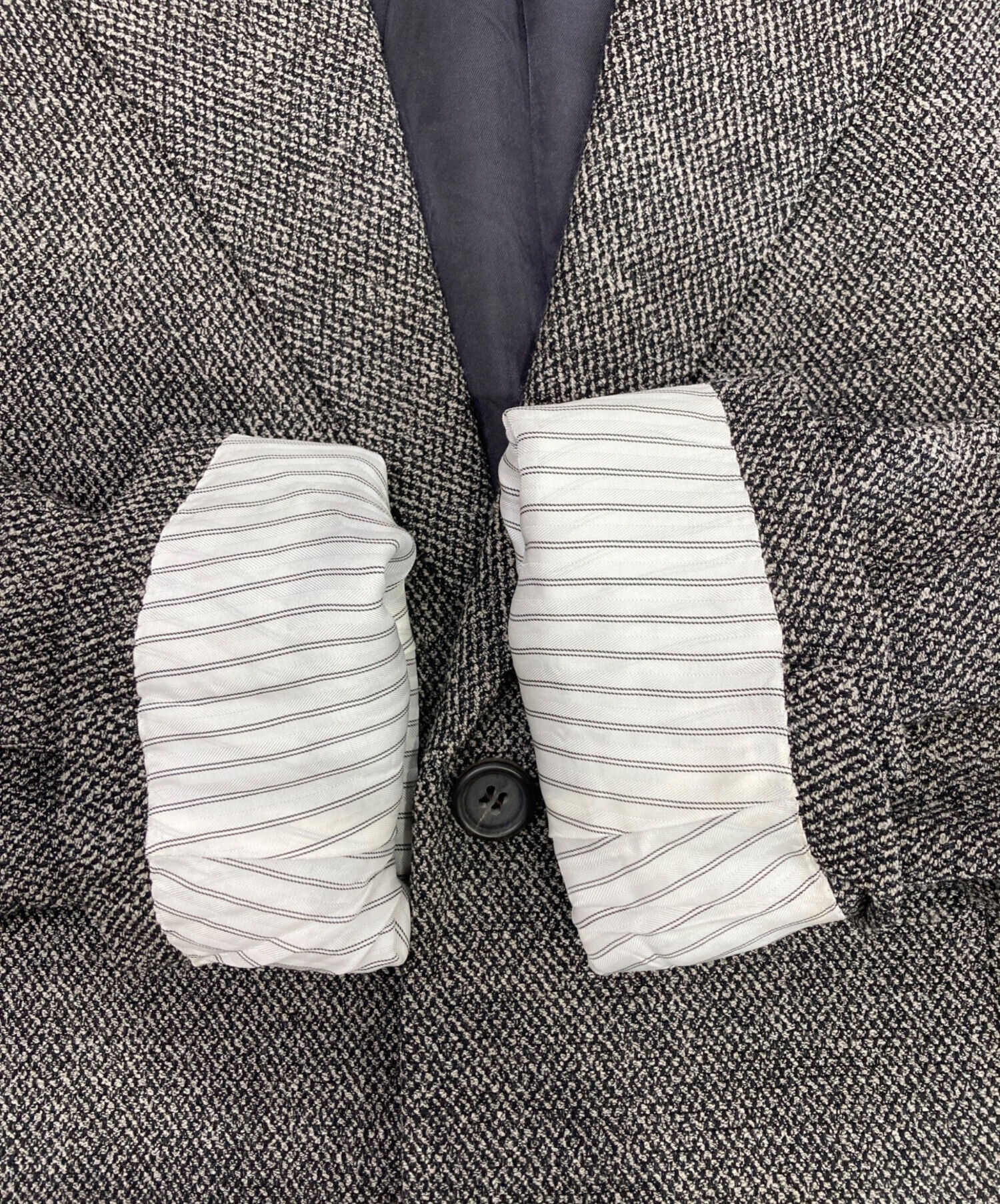 中古・古着通販】ISSEY MIYAKE (イッセイミヤケ) ツイードテーラード 