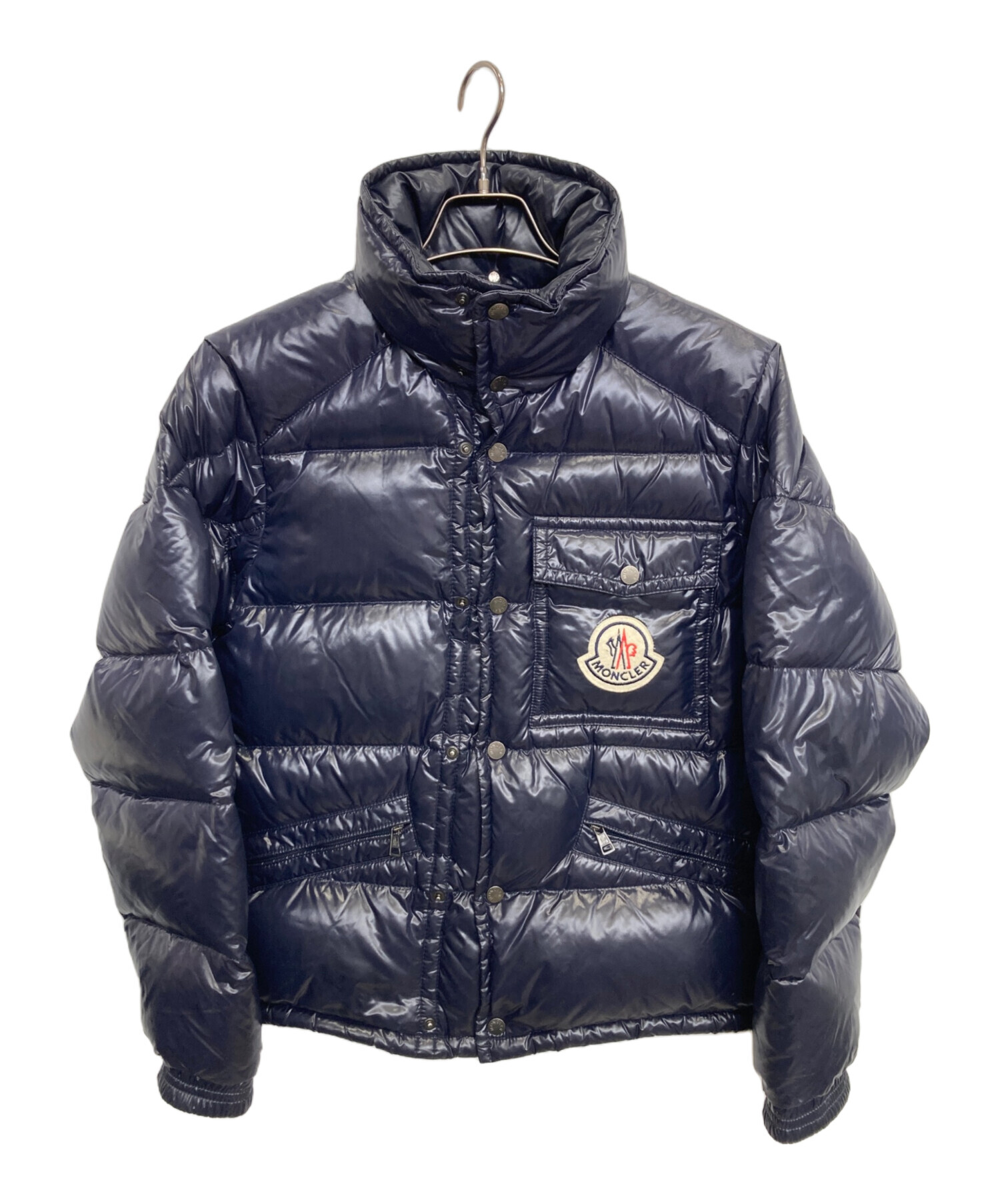 中古・古着通販】MONCLER (モンクレール) ダウンジャケット ネイビー