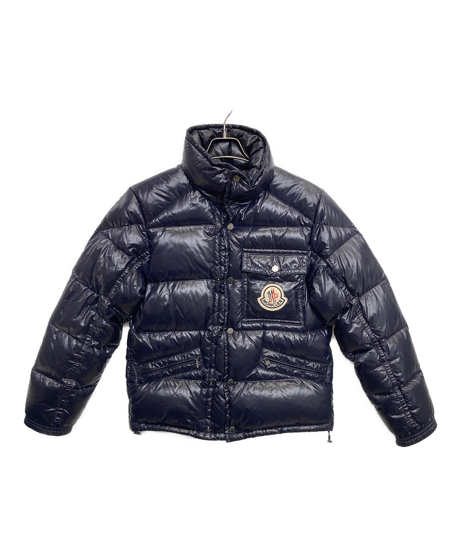 中古・古着通販】MONCLER (モンクレール) ダウンジャケット ネイビー