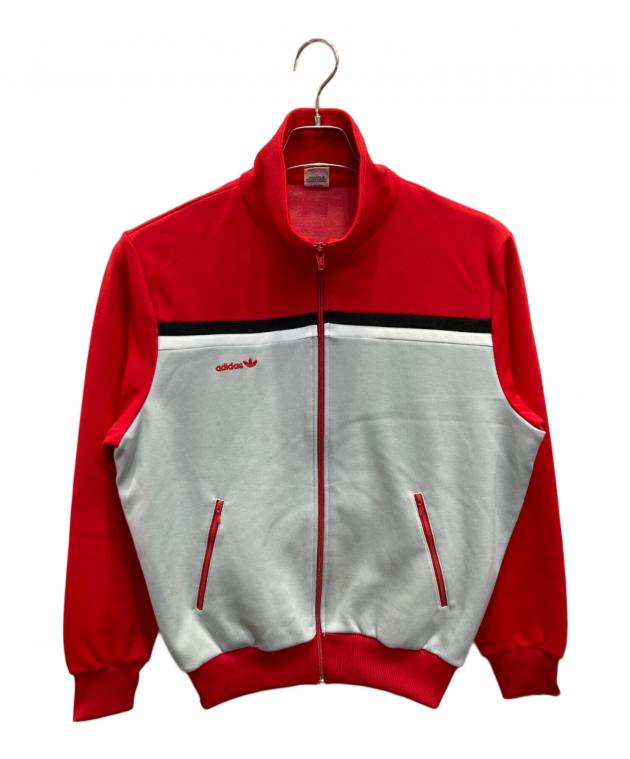 中古・古着通販】adidas (アディダス) トラックジャケット レッド 