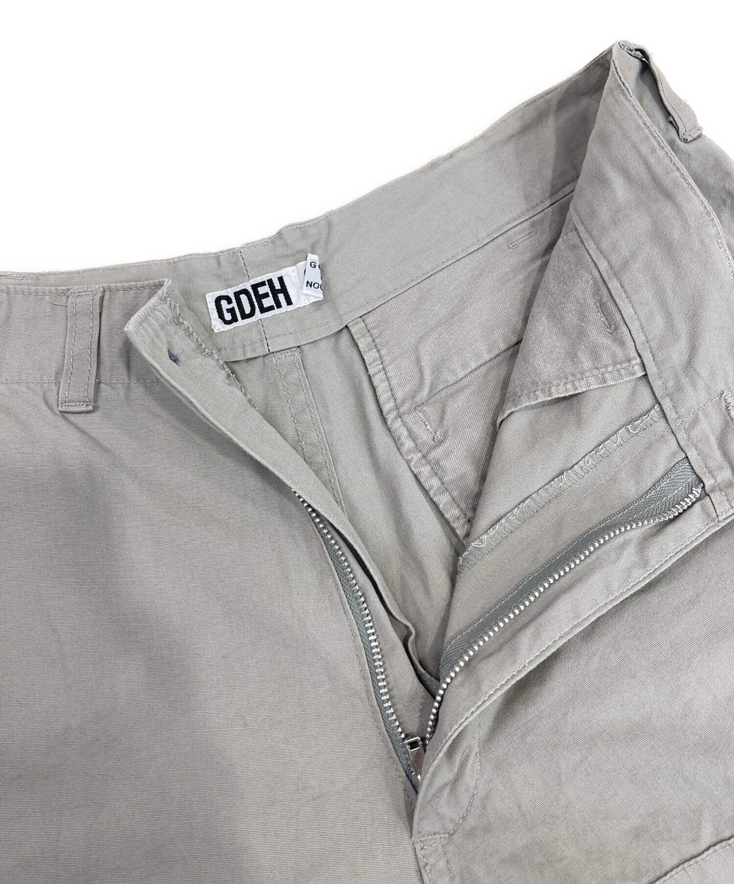 中古・古着通販】GDEH (グッドイナフ) カーゴハーフパンツ グレー