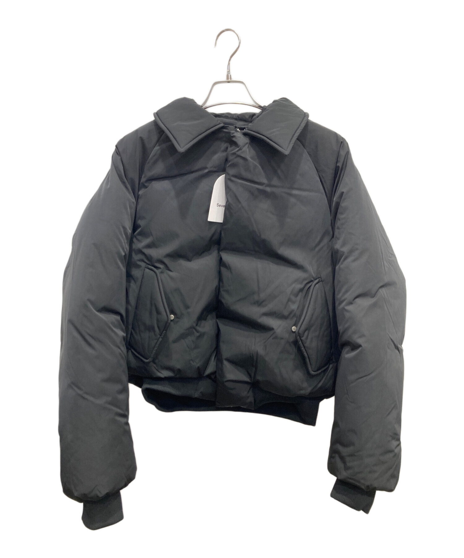 中古・古着通販】SEVENTH (セブンス) NYLON AERO COAT ブラック サイズ