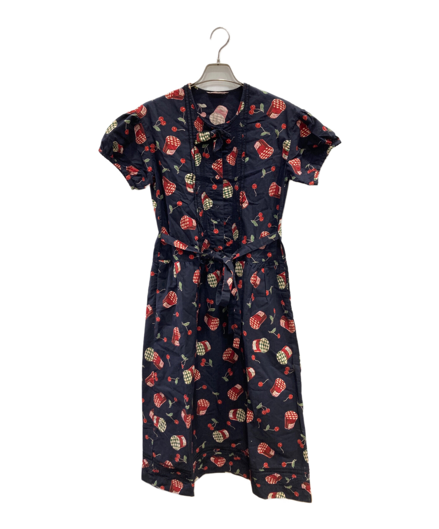 中古・古着通販】PINK HOUSE (ピンクハウス) ワンピース ネイビー