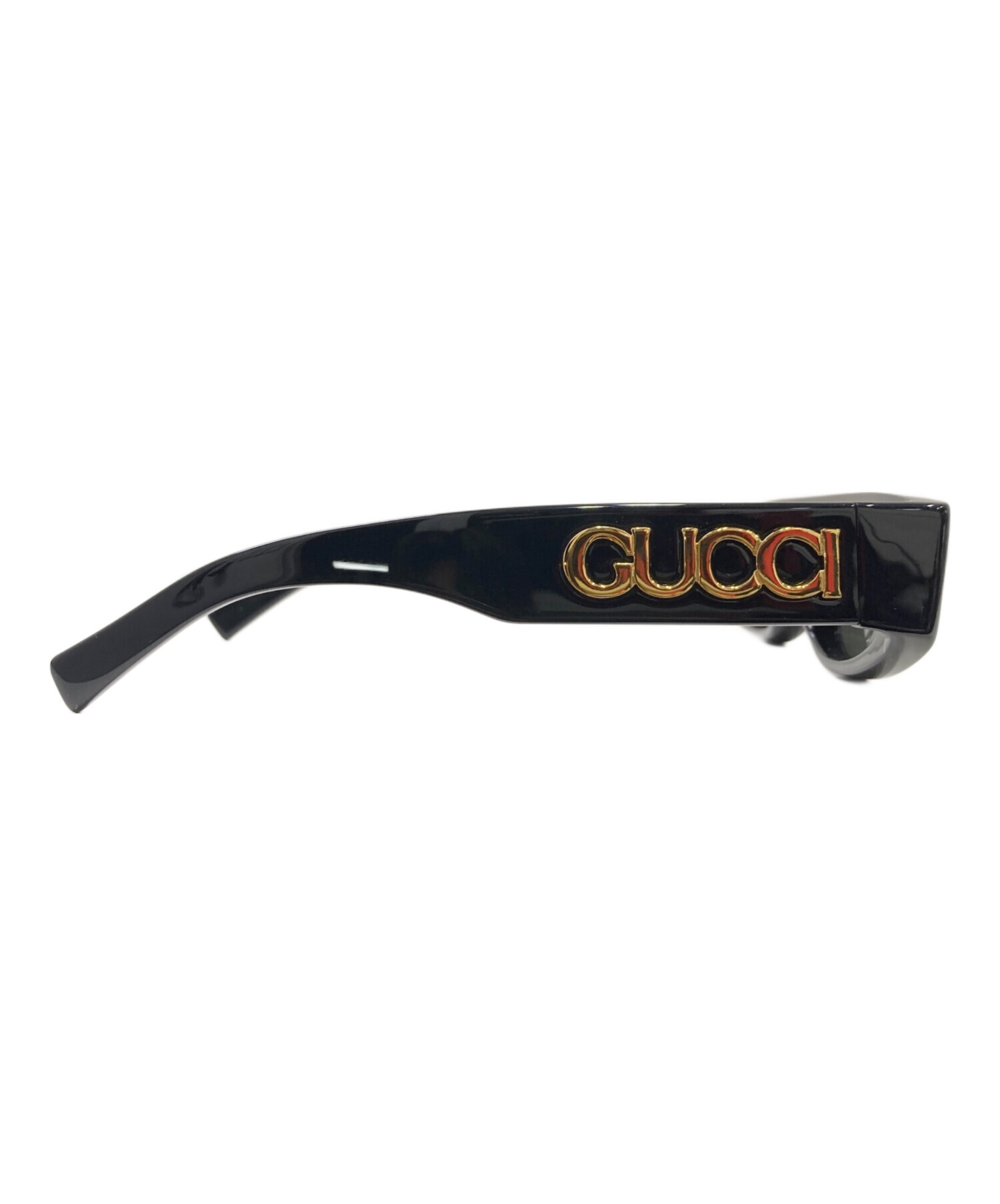 未使用近❤️GUCCI グッチ❤️サングラス黒 中古・古着通販】GUCCI (グッチ) サングラス ブラック サイズ:51□16