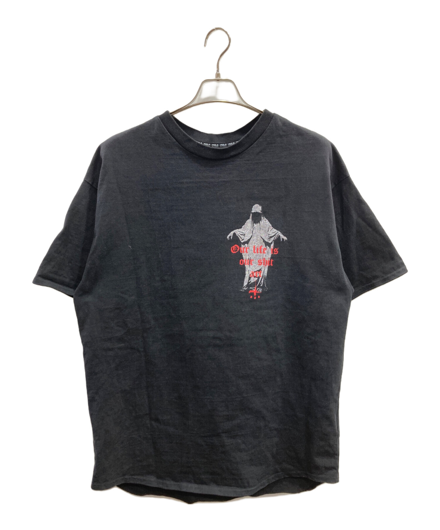 中古・古着通販】CVTVLIST (カタリスト) Our Life Tee ブラック サイズ