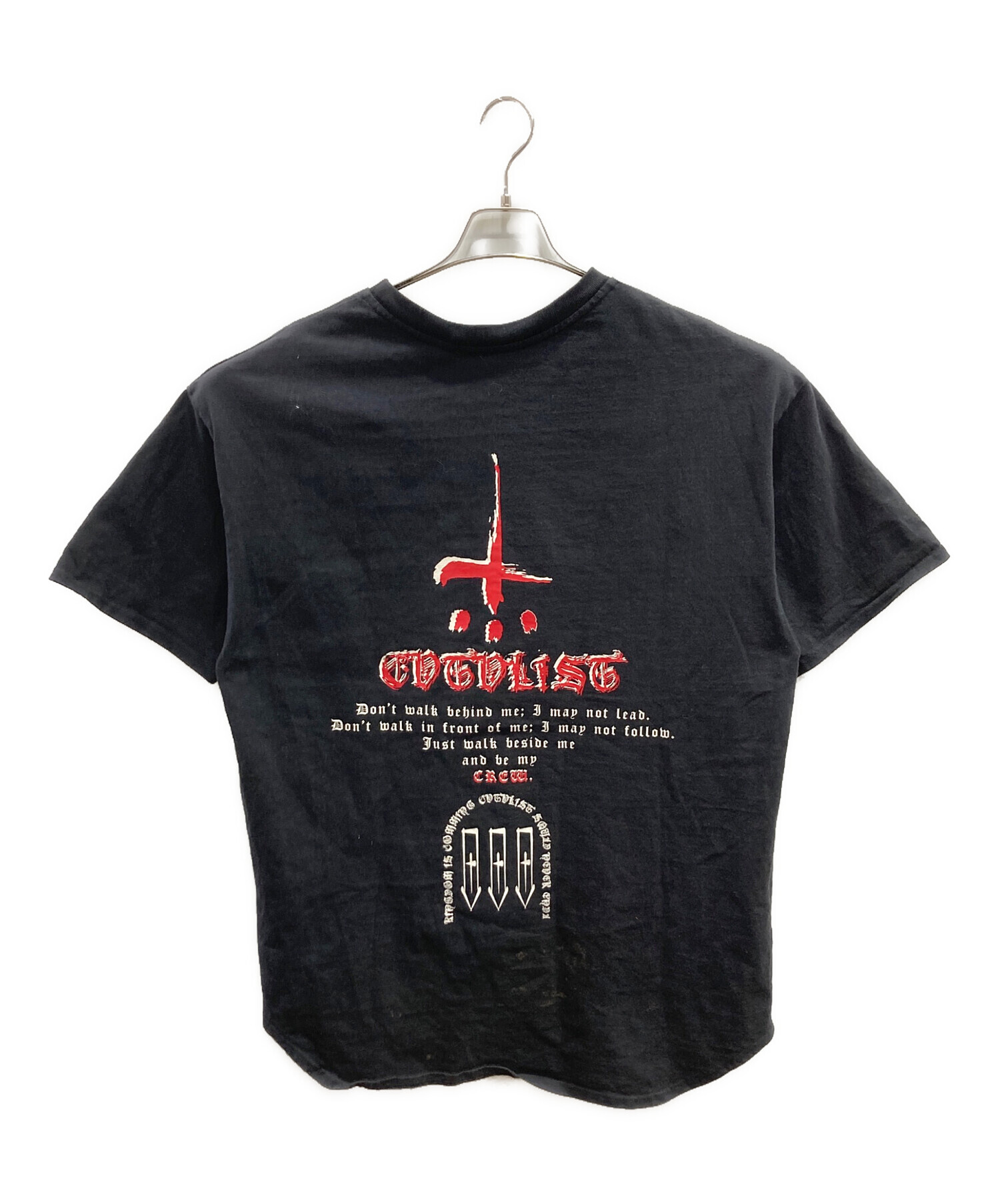 中古・古着通販】CVTVLIST (カタリスト) Our Life Tee ブラック サイズ 