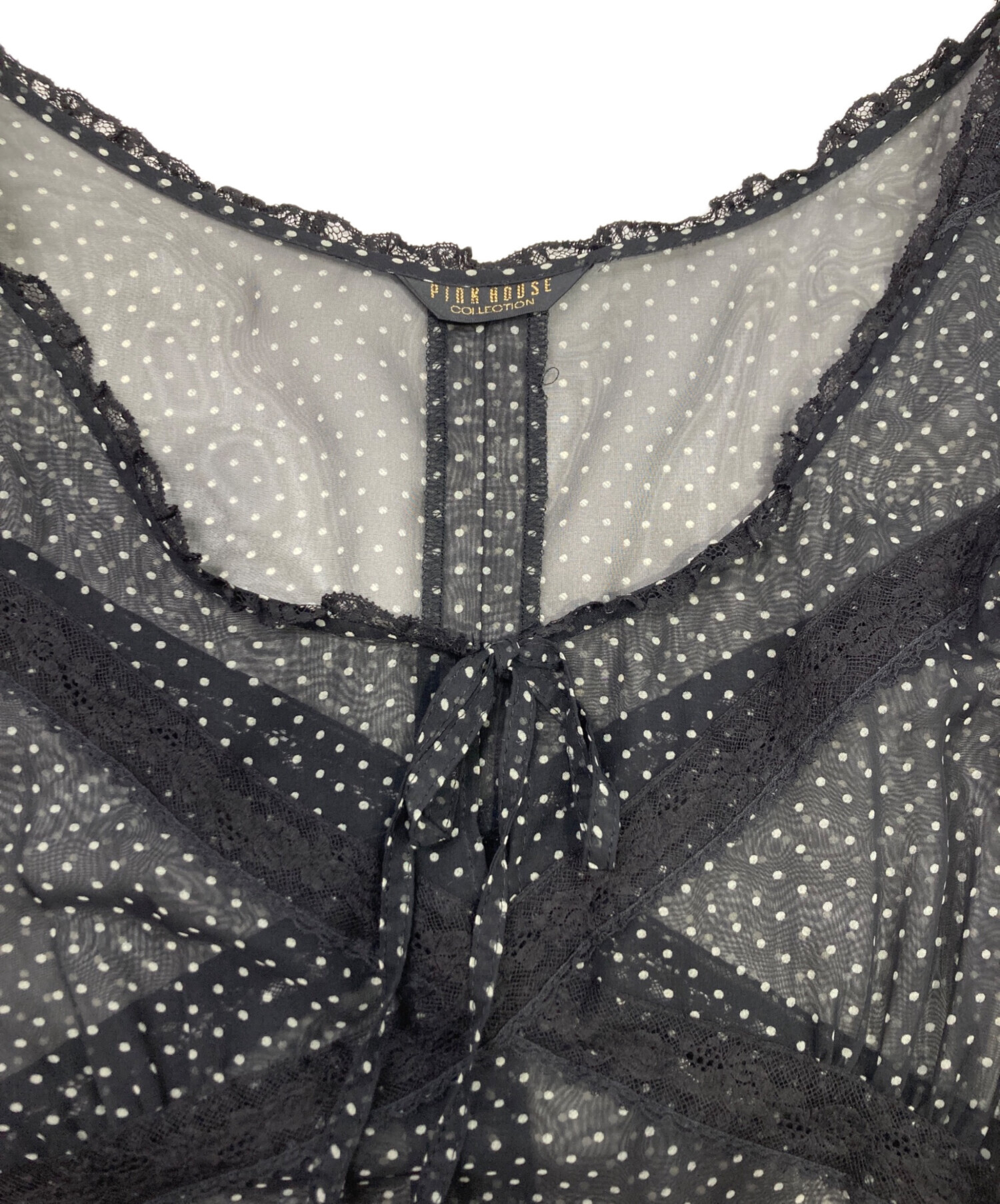 中古・古着通販】PINK HOUSE (ピンクハウス) ドットキャミソール