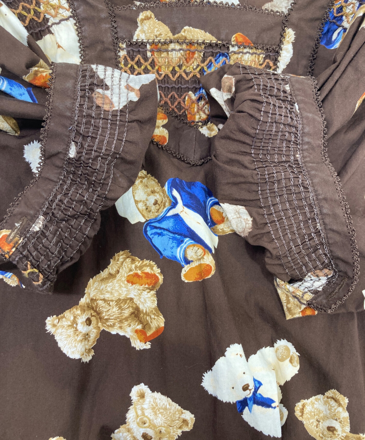 中古・古着通販】WONDERFUL WORLD (ワンダフルワールド) くま柄半袖