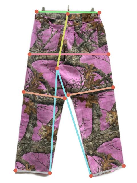 中古・古着通販】stussy (ステューシー) リアルツリーデニムパンツ
