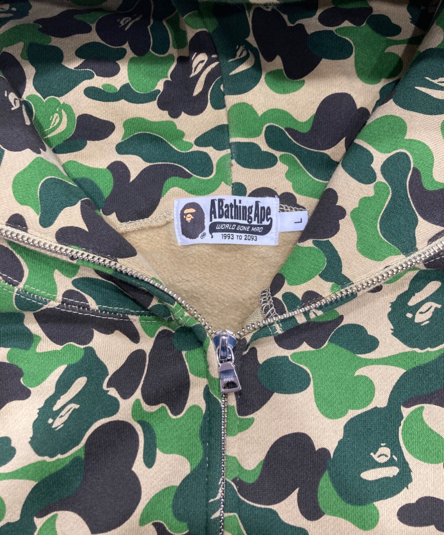 中古・古着通販】A BATHING APE (ア ベイシング エイプ) ジップアップ