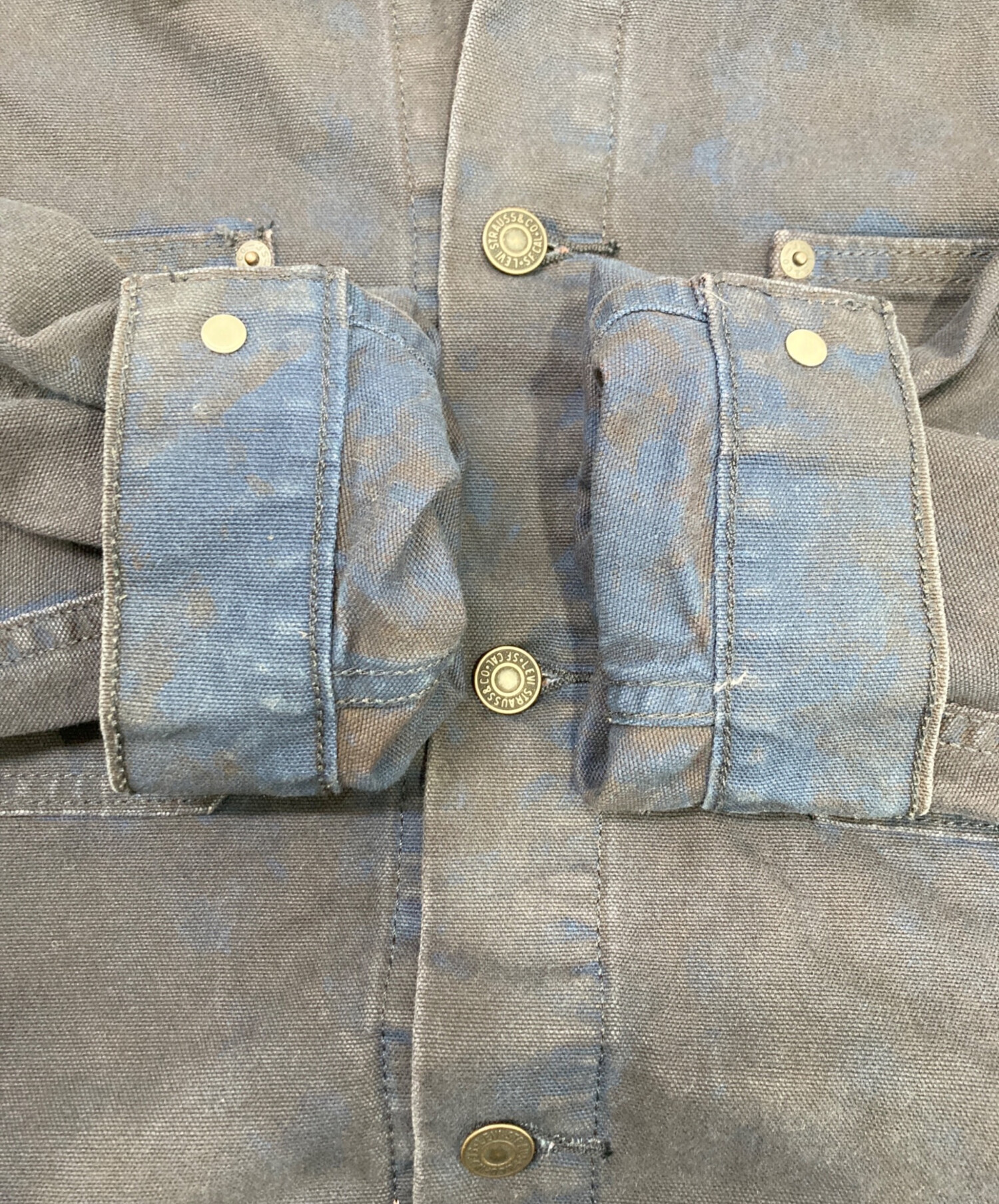 中古・古着通販】LEVI'S (リーバイス) カバーオール ネイビー サイズ:L