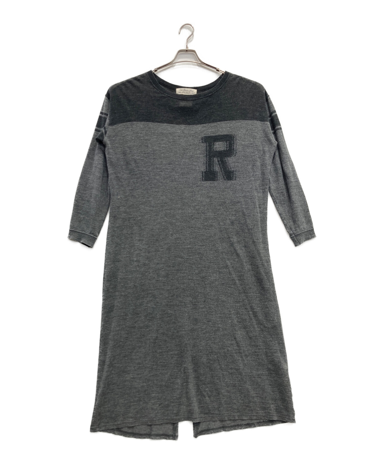 中古・古着通販】REMI RELIEF (レミレリーフ) リネンワンピ－ス グレー