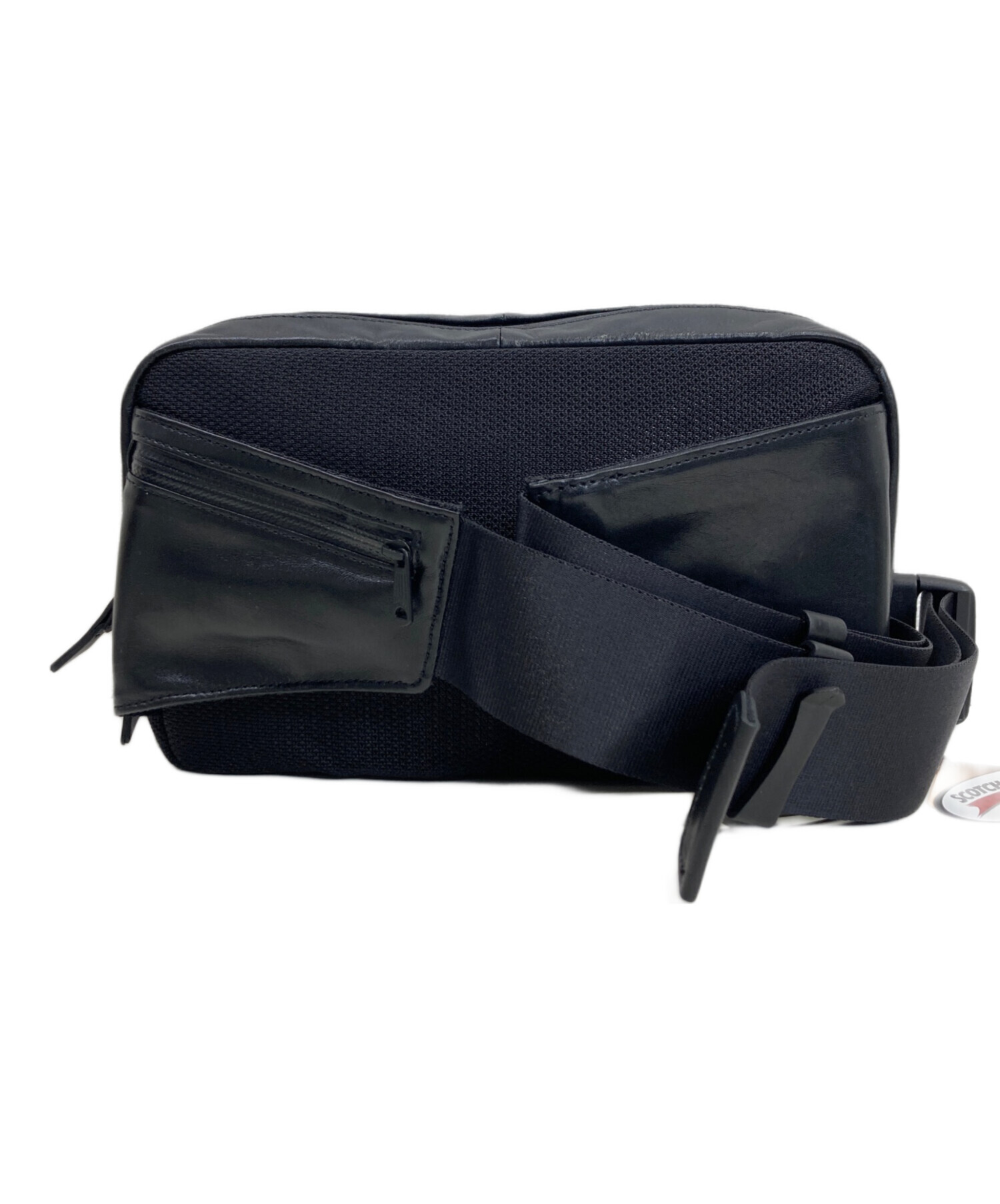 中古・古着通販】PORTER (ポーター) ウエストポーチ ブラック 未使用品 