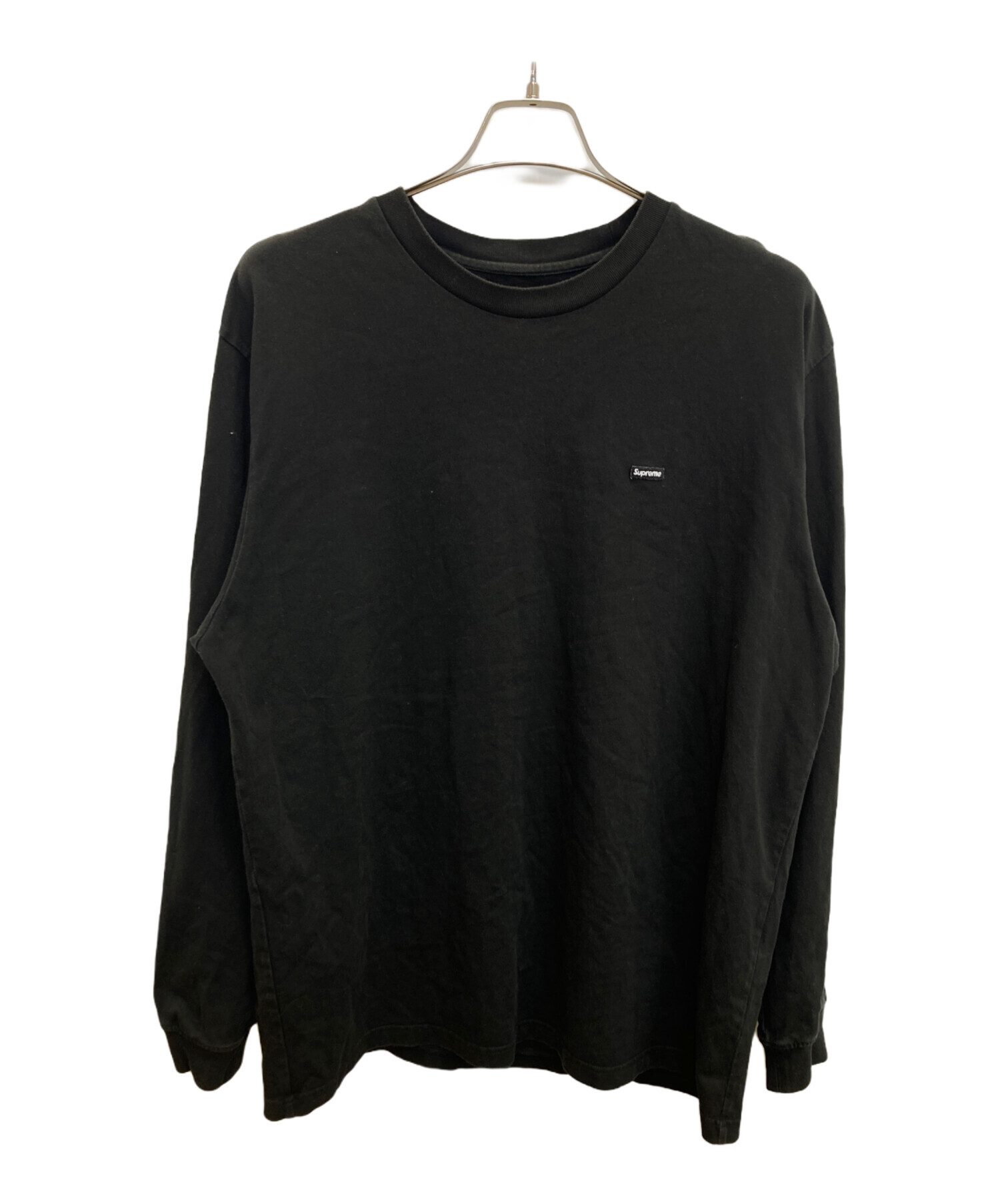 中古・古着通販】SUPREME (シュプリーム) Small Box L/S Tee ブラック 