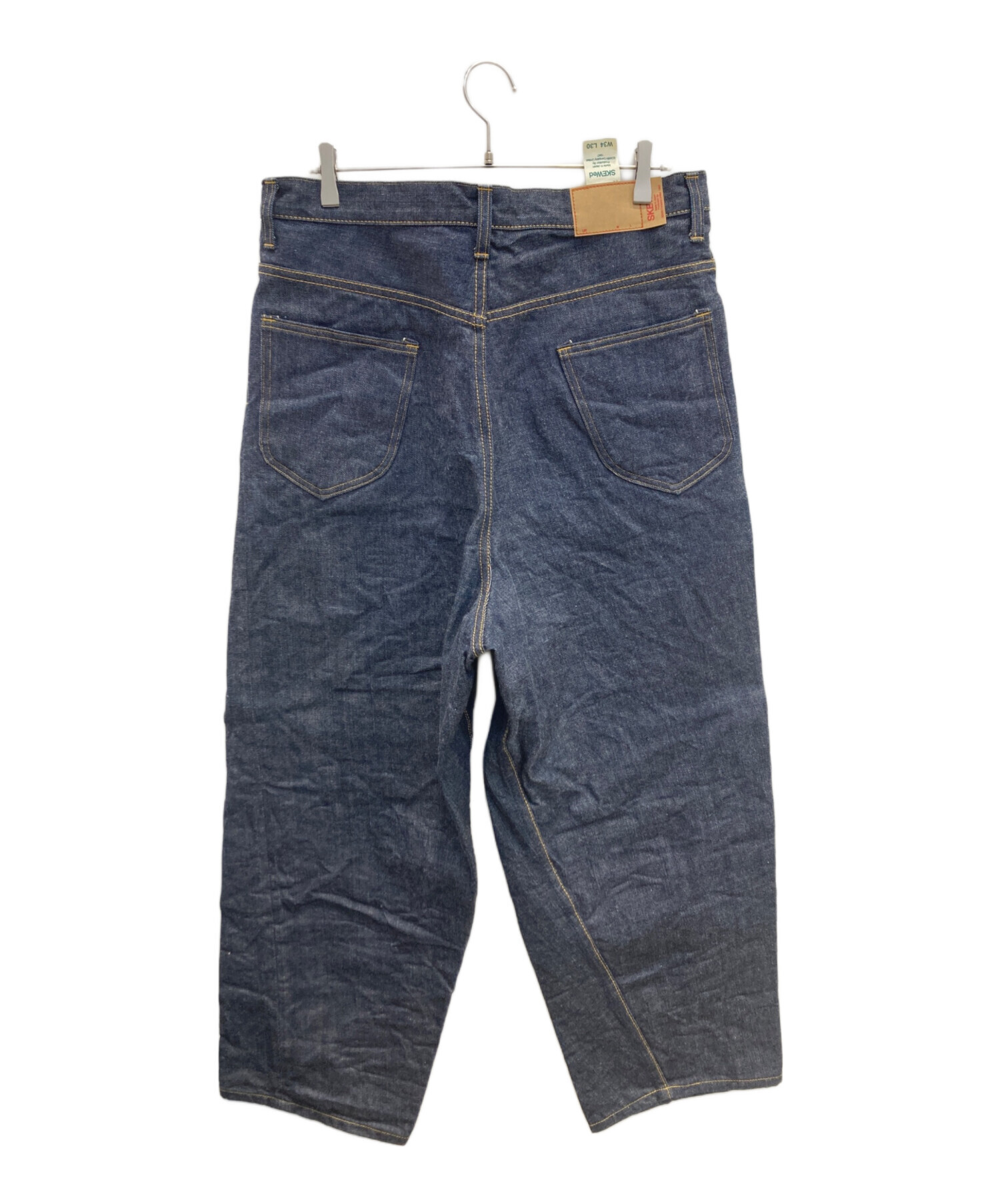 中古・古着通販】skewed (スキュー) MATCH POCKET PANTS インディゴ