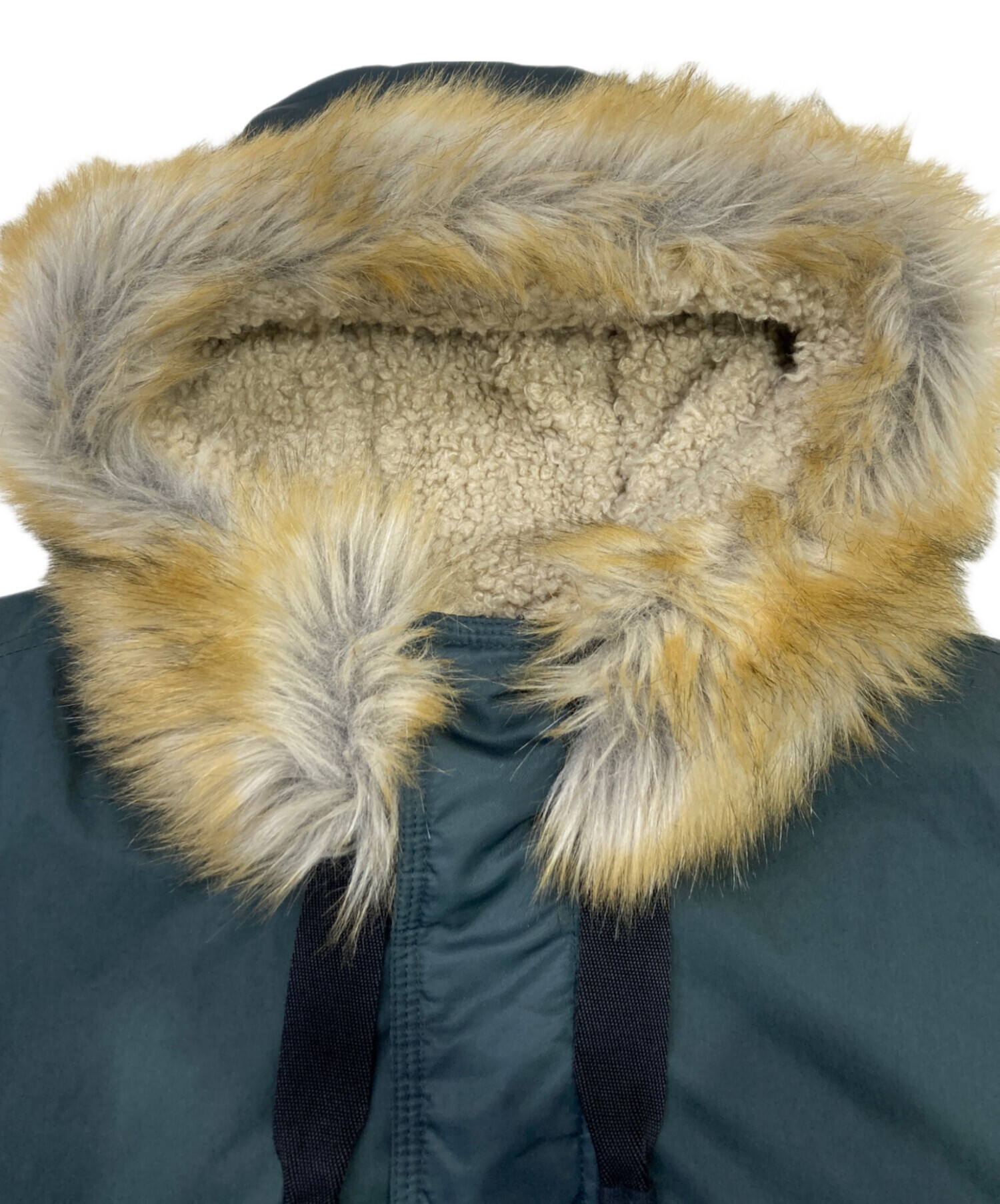 中古・古着通販】DIESEL (ディーゼル) モッズコート グリーン サイズ:M