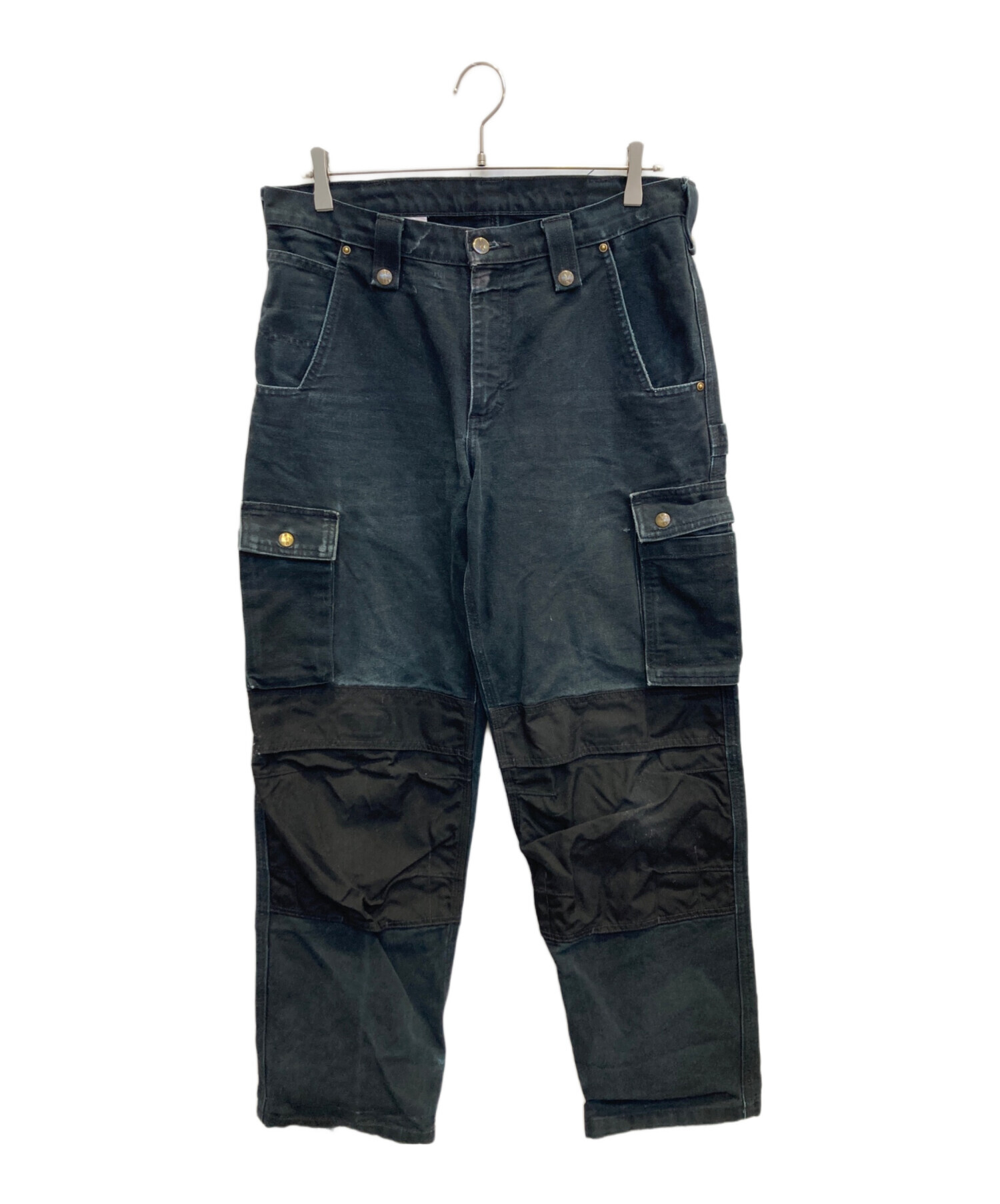 中古・古着通販】CarHartt (カーハート) ワークパンツ ブラック サイズ