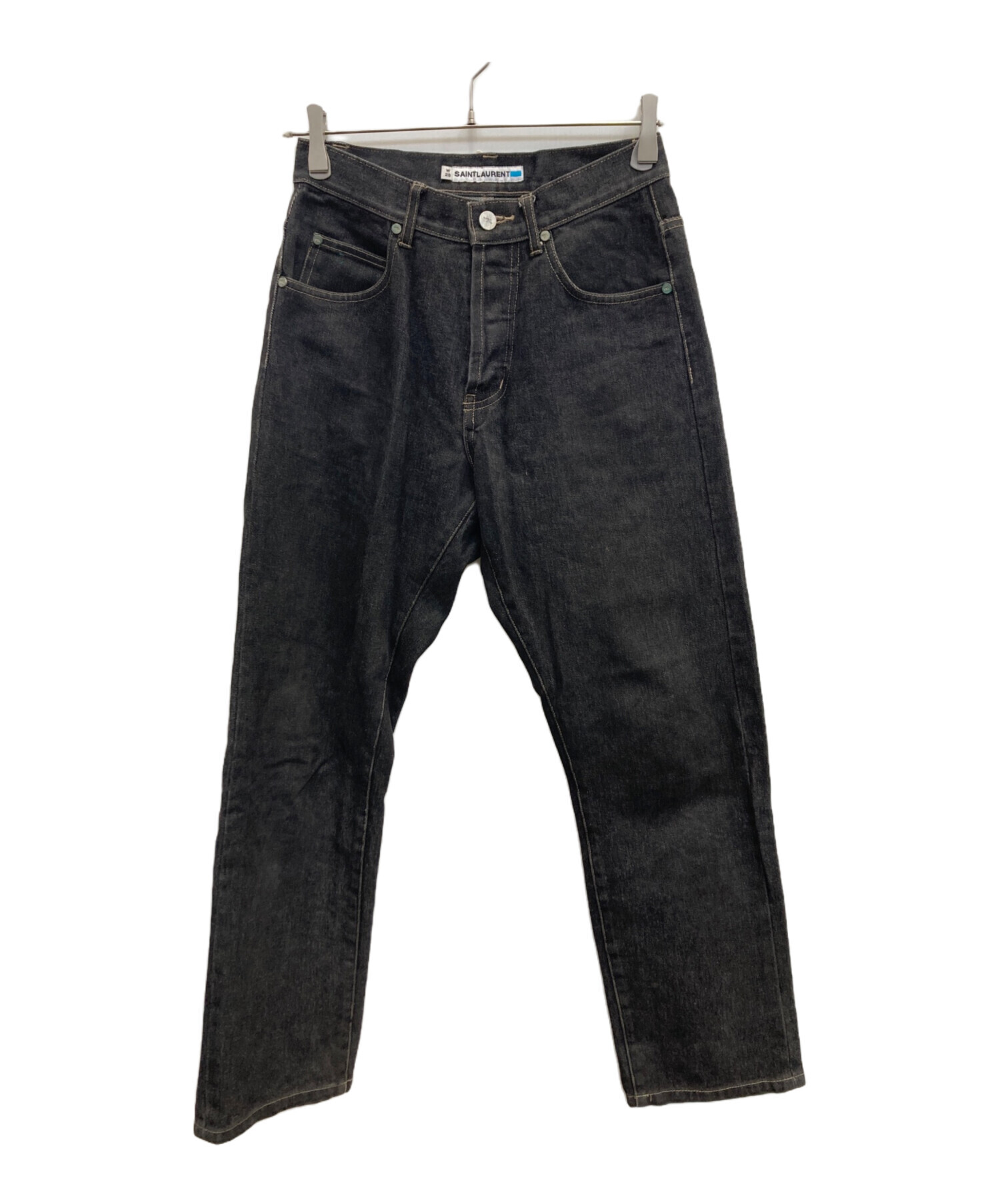 中古・古着通販】SAINTLAURENT (サンローラン) デニムパンツ ブラック