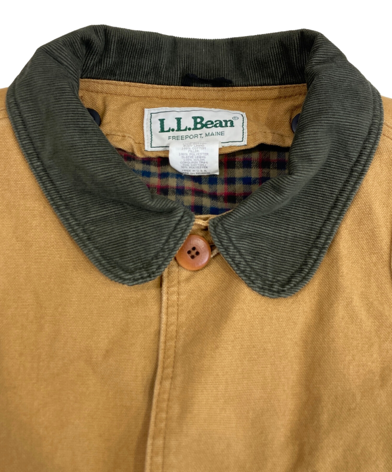 中古・古着通販】L.L.Bean (エルエルビーン) ライナー付オリジナル