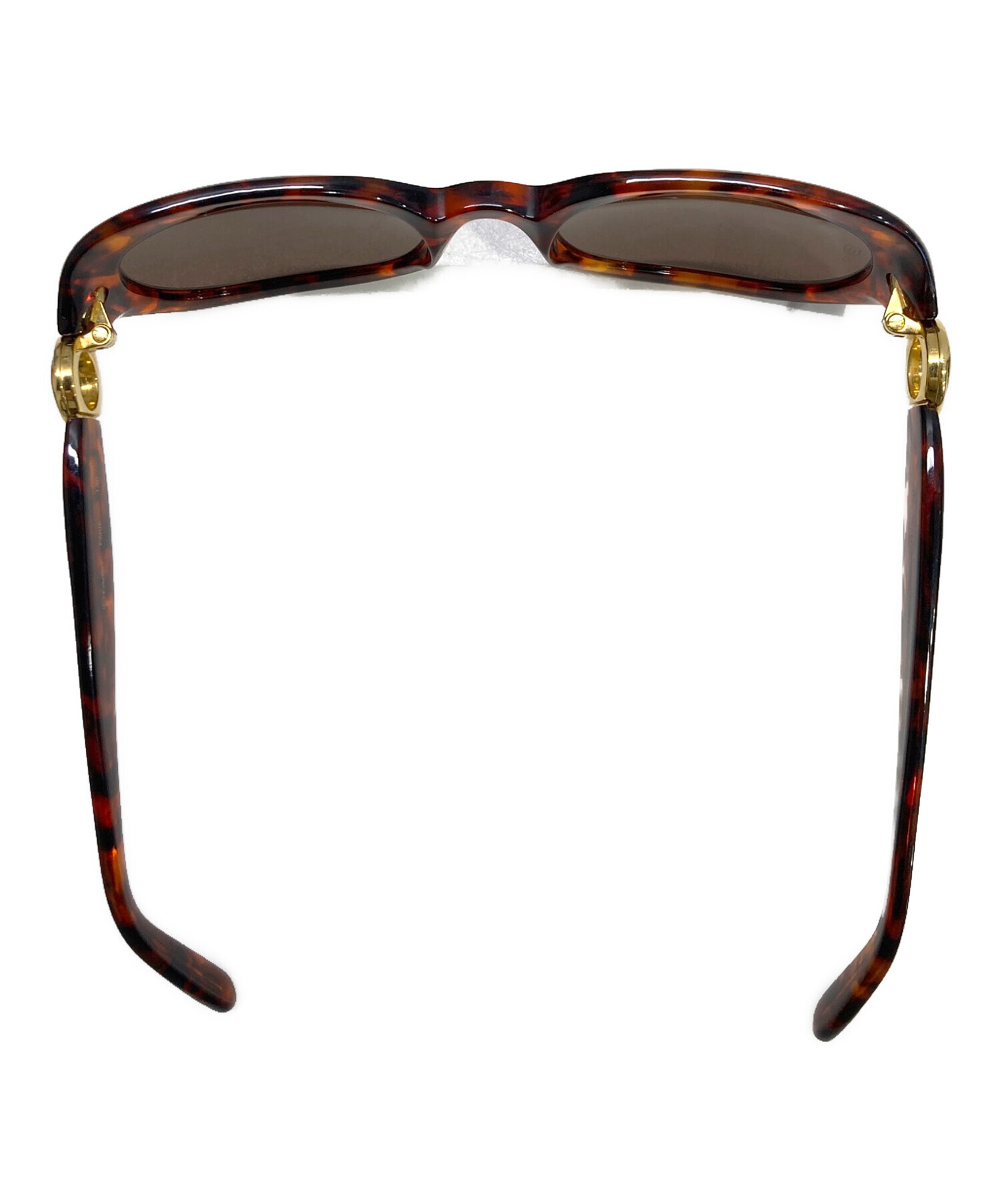 中古・古着通販】Cartier (カルティエ) サングラス ブラウン サイズ:53