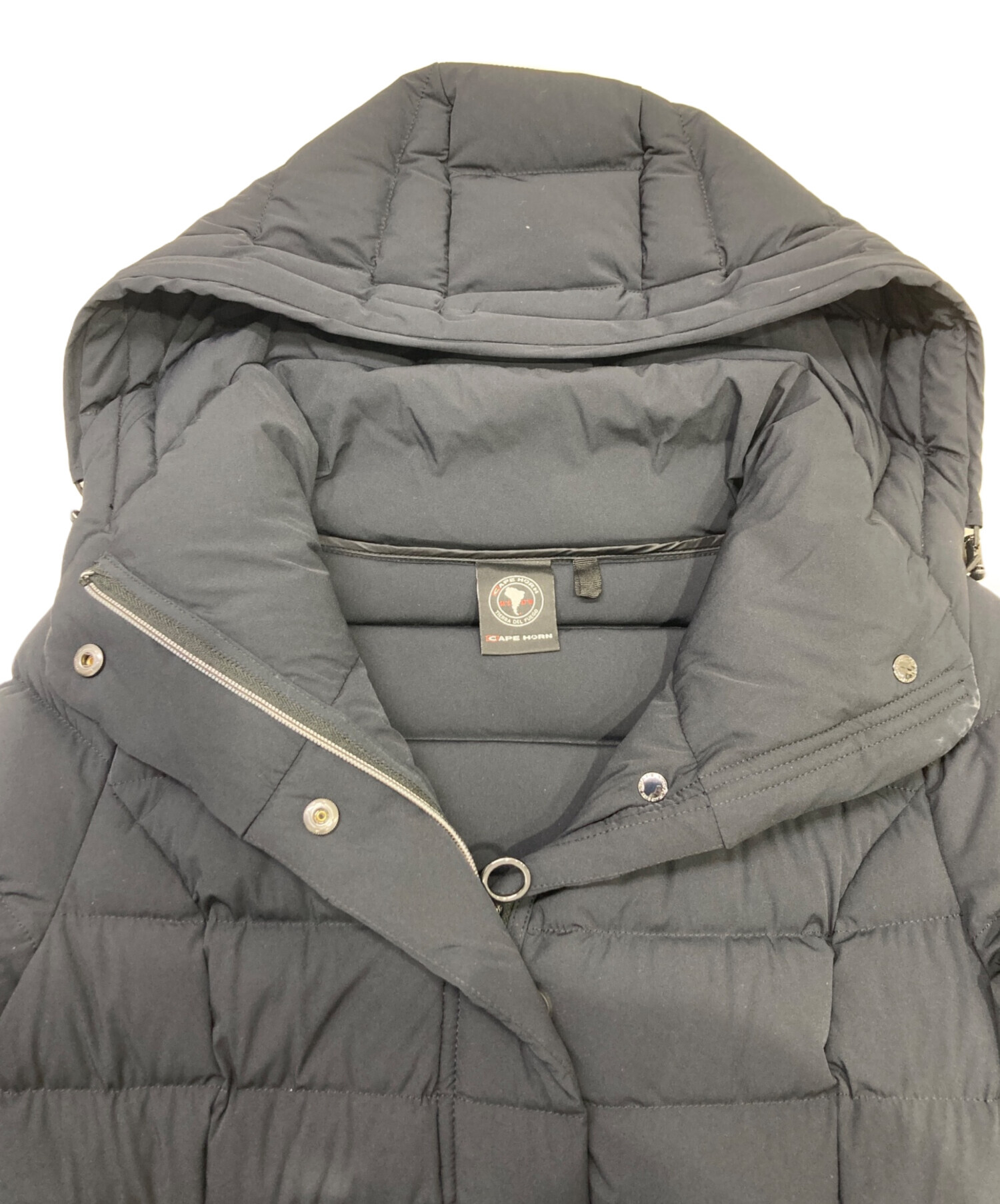 中古・古着通販】CAPE HORN (ケープホーン) ダウンコート ブラック