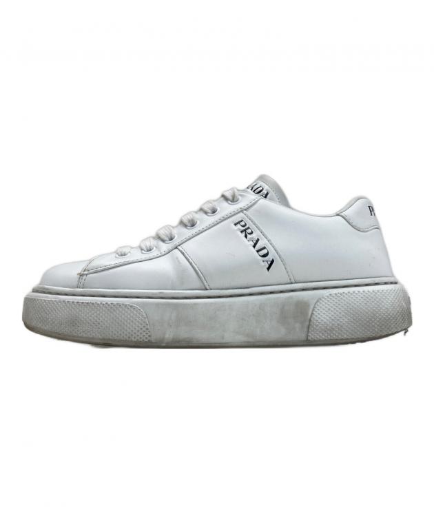中古・古着通販】PRADA (プラダ) スニーカー ホワイト サイズ:35 中古・古着通販】PRADA (プラダ) スニーカー ホワイト サイズ:35