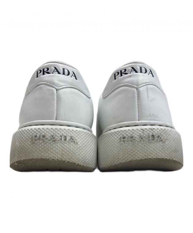 中古・古着通販】PRADA (プラダ) スニーカー ホワイト サイズ:35