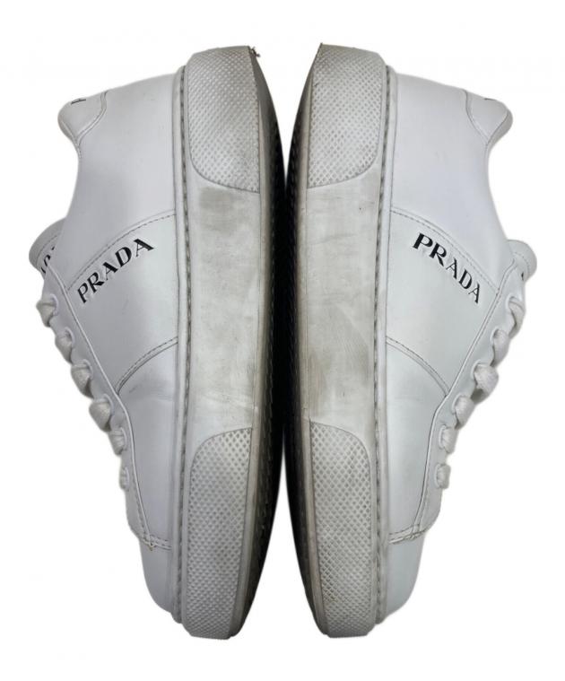 中古・古着通販】PRADA (プラダ) スニーカー ホワイト サイズ:35