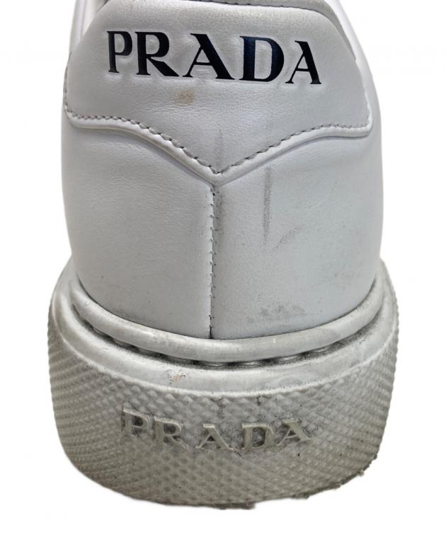 中古・古着通販】PRADA (プラダ) スニーカー ホワイト サイズ:35