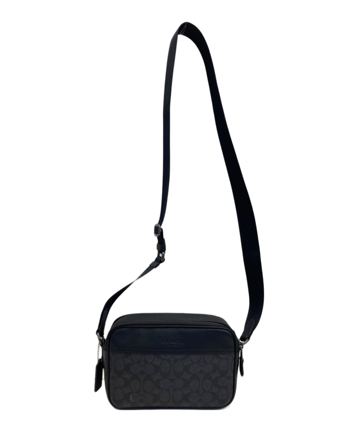 中古・古着通販】COACH (コーチ) ショルダーバッグ ブラック｜ブランド