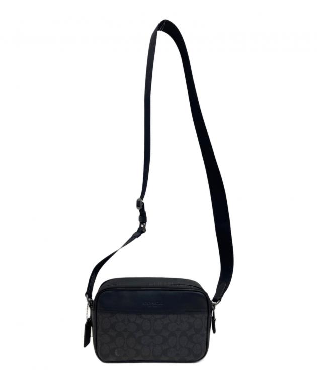 中古・古着通販】COACH (コーチ) ショルダーバッグ ブラック｜ブランド